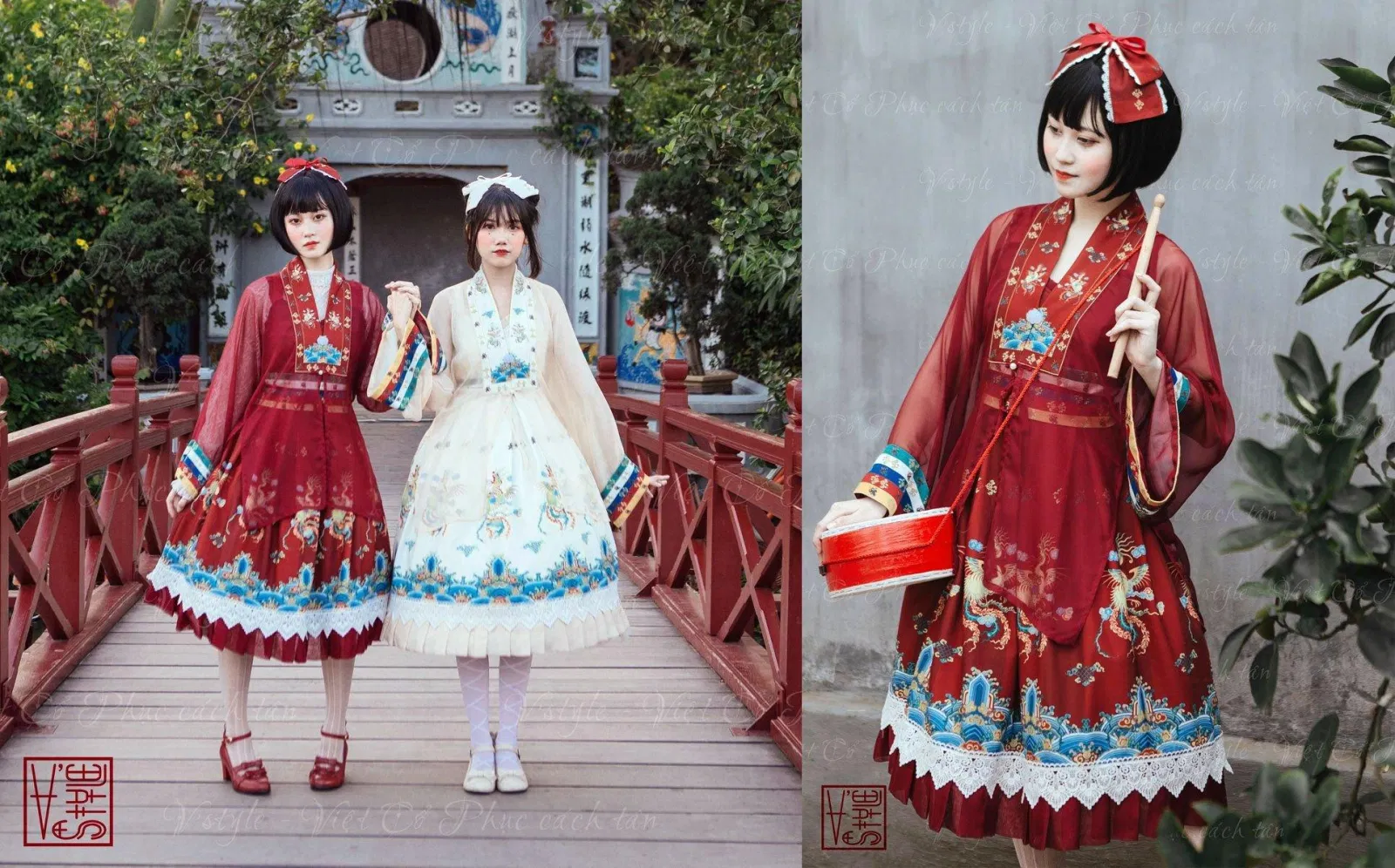 Một mẫu áo Nhật Bình cách tân theo phong cách lolita ấn tượng của V-style. (Ảnh: Một mẫu áo Nhật Bình cách tân theo phong cách lolita ấn tượng của V-style. (Ảnh: