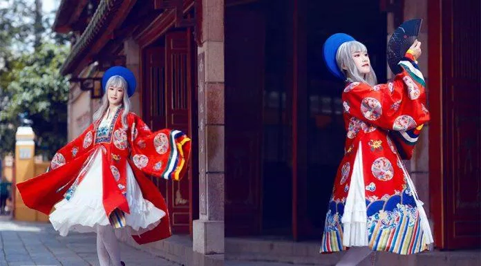 Một thiết kế Nhật Bình cách tân kết hợp phong cách lolita độc đáo của