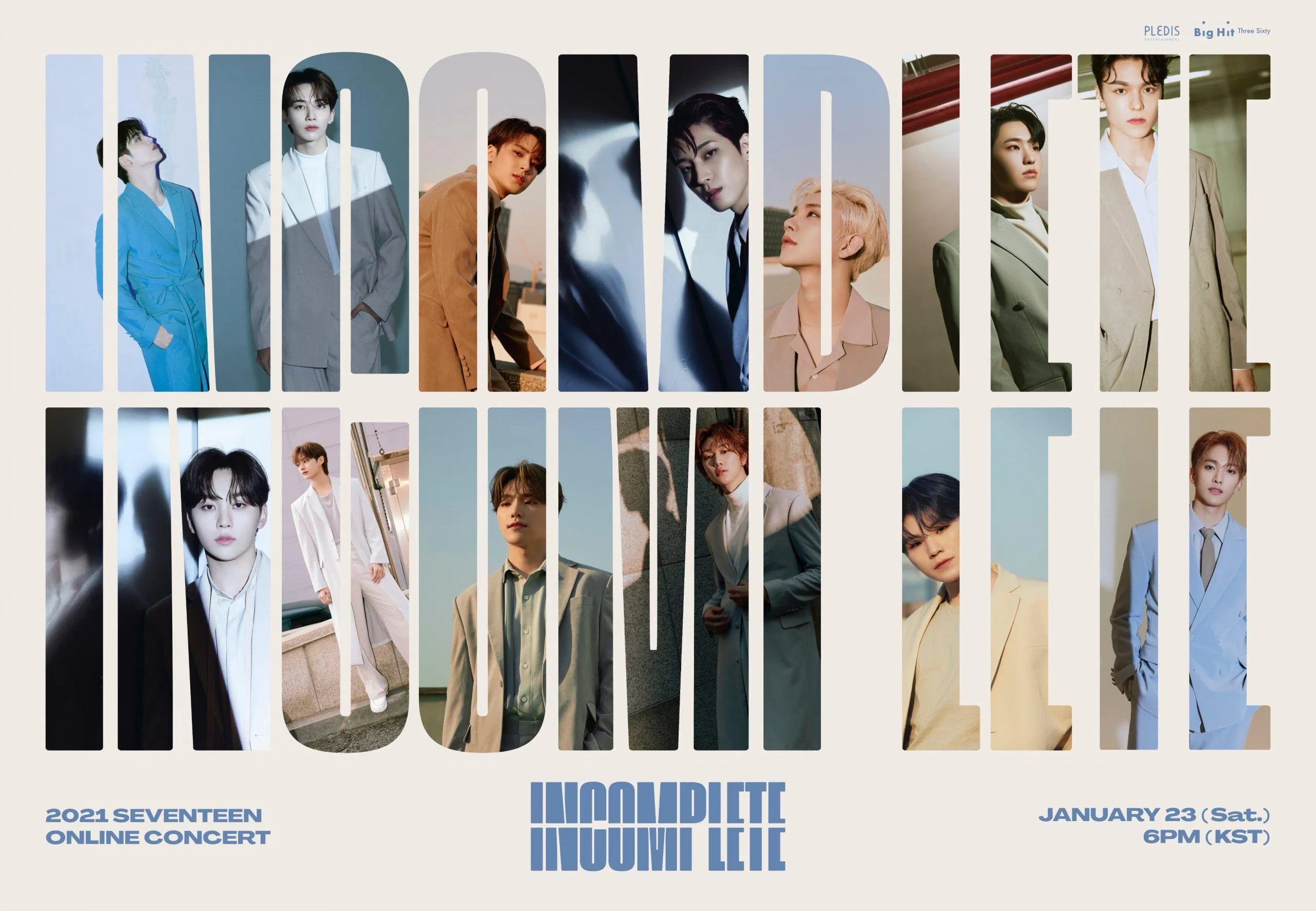 Concert online "In-Complete" của SEVENTEEN (Nguồn: Internet)