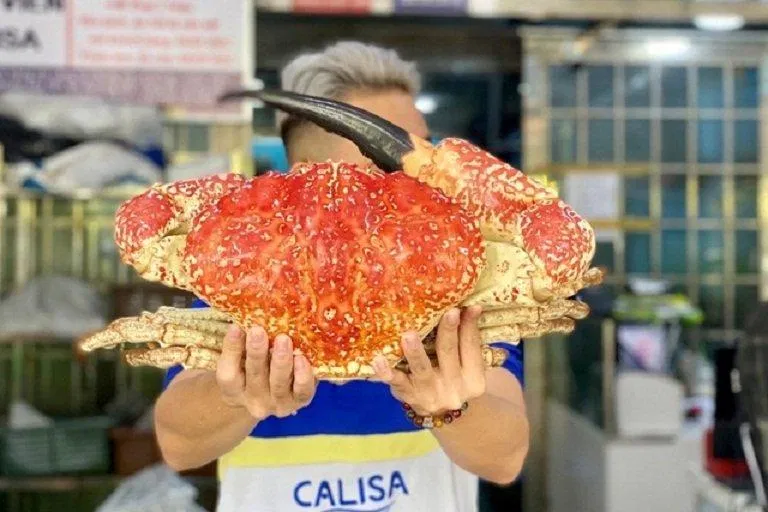 Ở Việt Nam có một số đơn vị nhập khẩu và bán loại cua này phục vụ người tiêu dùng (Ảnh: Internet). Ở Việt Nam có một số đơn vị nhập khẩu và bán loại cua này phục vụ người tiêu dùng (Ảnh: Internet).