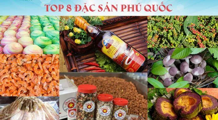 Nước mắm cá cơm, tiêu xanh,... là đặc sản tại Phú Quốc (Nguồn: Internet)