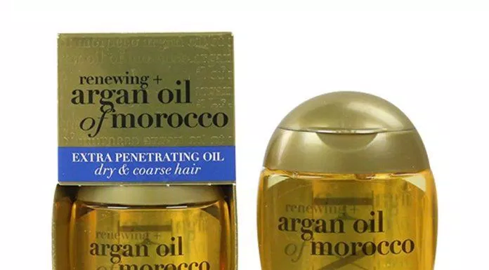 Dầu dưỡng tóc OGX Renewing Argan Oil of Morocco Penetrating Oil chứa dầu Argan tốt cho tóc ( Nguồn: internet)