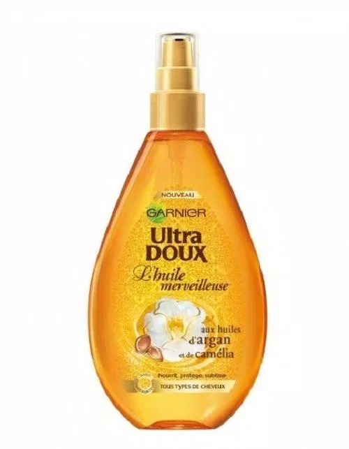 Dầu dưỡng tóc Garnier Argan Botanic Therapy Ultra Doux phục hồi hư tổn, giảm xơ rối cho tóc ( Nguồn: internet)