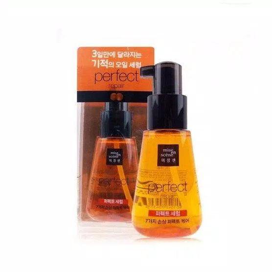 Dầu dưỡng tóc Mise En Scene Damage Hair Care Perfect Serum cấp ẩm, phục hồi hư tổn cho tóc ( Nguồn: internet)