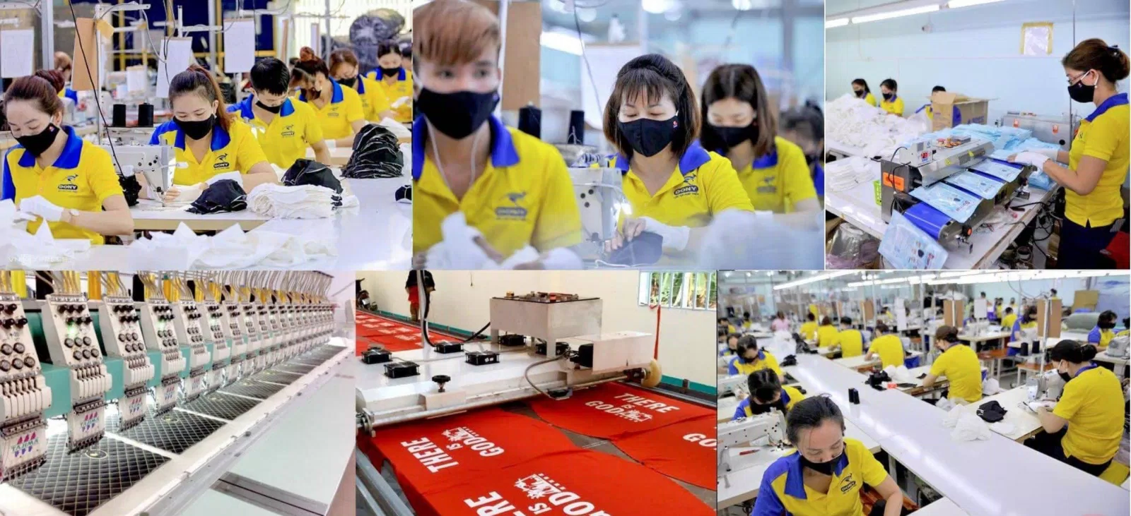 May đồng phục DONY (Ảnh Internet)