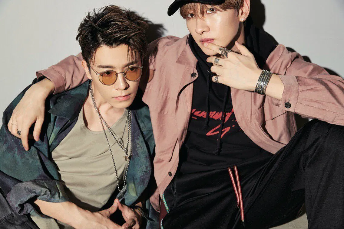Donghae và Eunhyuk (Super Junior) với trò "chơi khăm" đỉnh cao. (Nguồn: Internet)