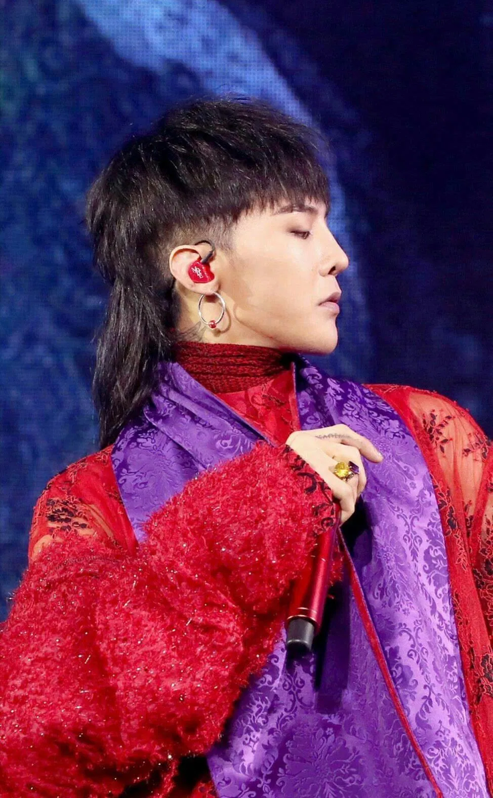 Mullet thời thượng của G-Dragon (ảnh: Internet).
