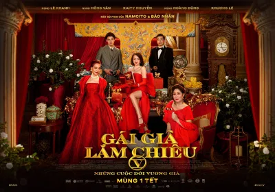 Poster phim Gái Già Lắm Chiêu 5. (Ảnh: Internet)