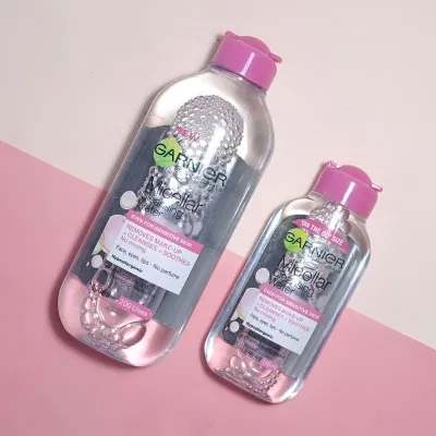 Nước tẩy trang Garnier Micellar Cleansing Water - Pink (ảnh: internet)