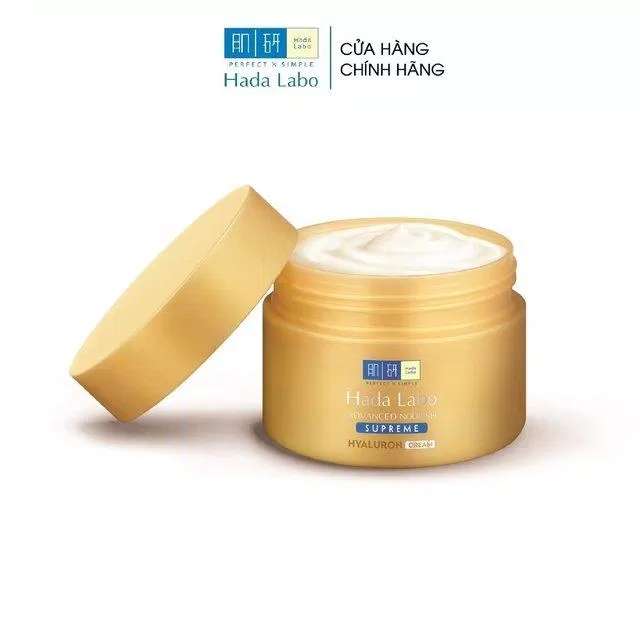 Kem dưỡng ẩm toàn diện Hada Labo Advanced Nourish Supreme Hyaluron Cream . (nguồn: internet)