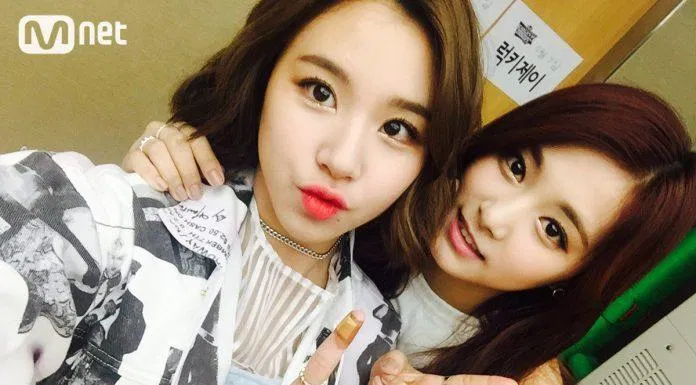 Tzuyu và Chaeyoung (TWICE). (Nguồn: Internet)