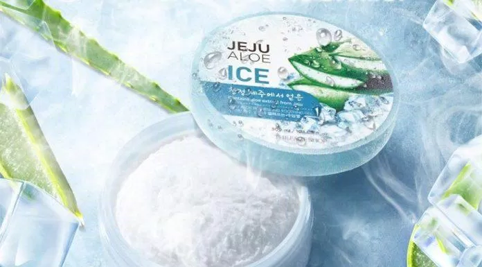 Gel dưỡng da The Face Shop Jeju Aloe Refreshing Soothing Gel có các thành phần chủ yếu từ tự nhiên, an toàn và lành tính (ảnh: internet)