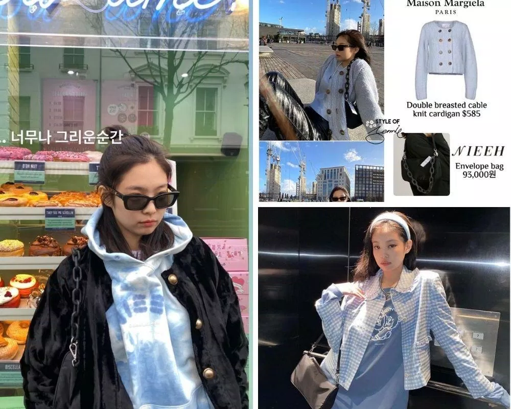 Jennie BLACKPINK rất tích cực lăng xê các sản phẩm của Nieeh. (Ảnh: Internet)