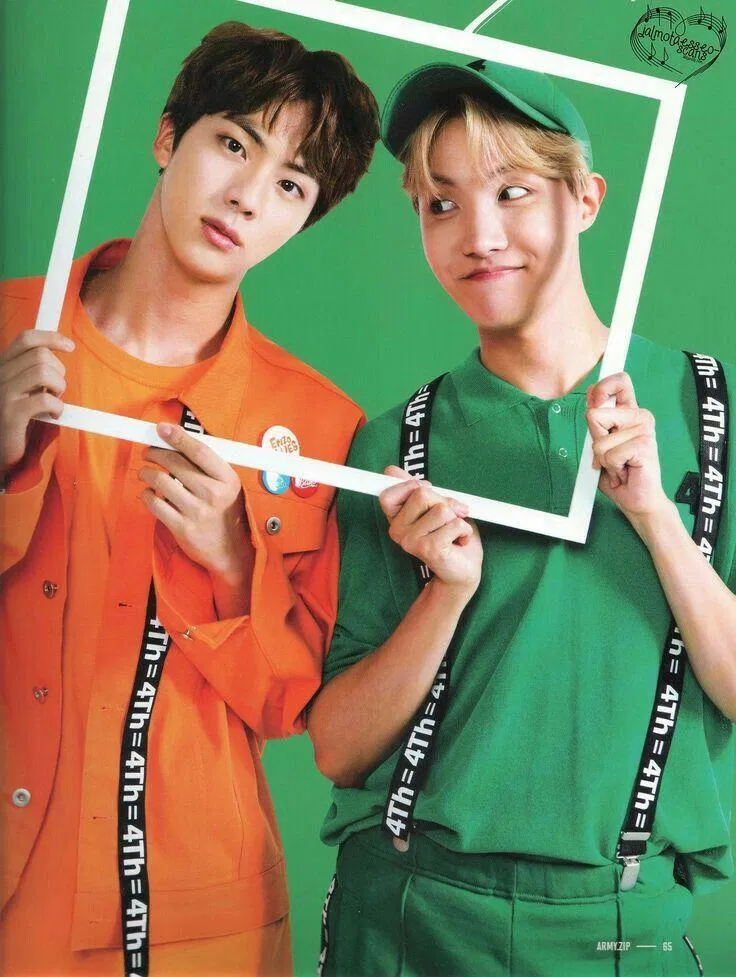 Jin và J-Hope (nguồn: internet)
