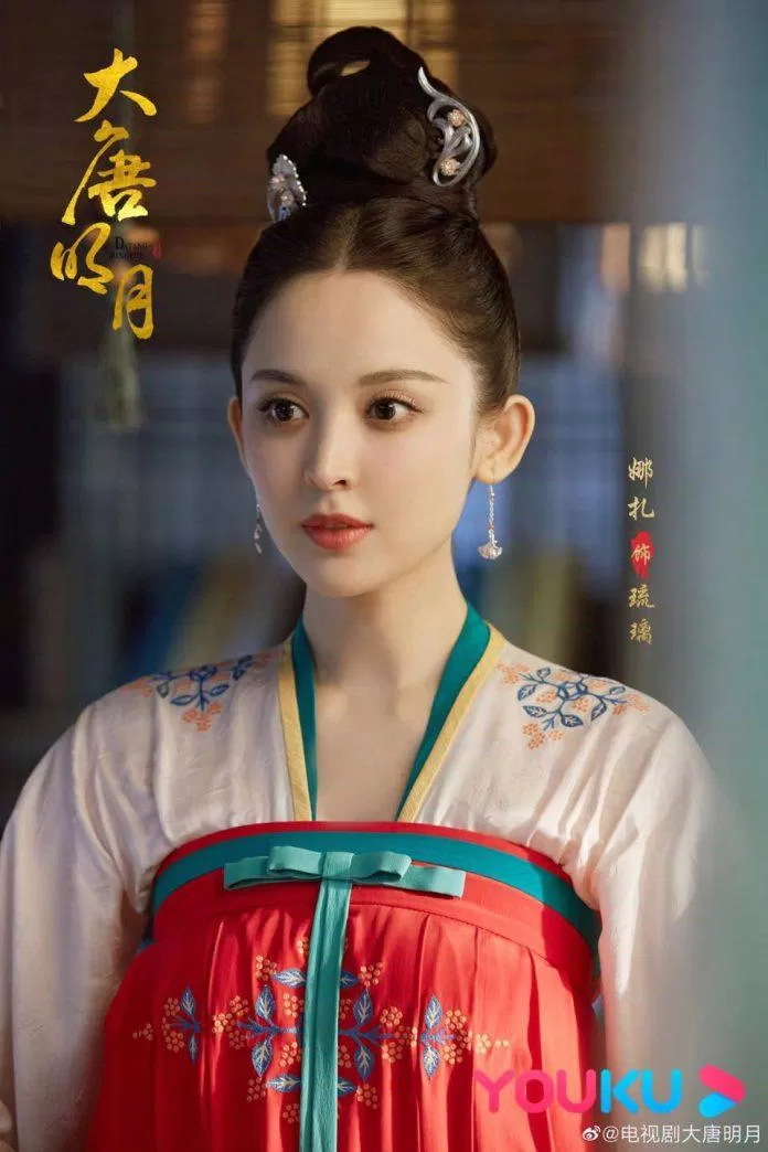 Hình ảnh nữ diễn viên trong vai Khô Di Lưu Ly (Ảnh: Internet)