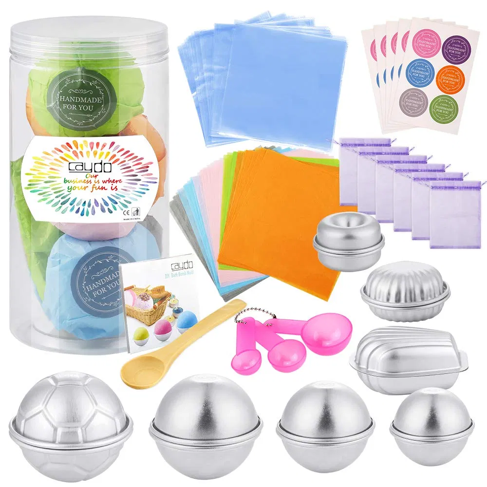 Khuôn để tạo hình bom tắm, các bạn có thể linh hoạt tìm những khuôn khác thay thế (Nguồn: Internet).