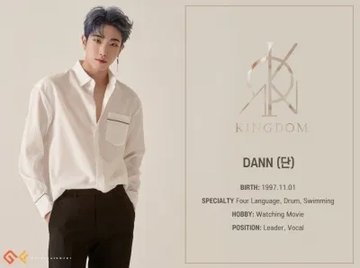 Trưởng nhóm KINGDOM - Dann, từng là thí sinh MIXNINE và dừng lại ở thứ hạng 71 (Ảnh: Internet).