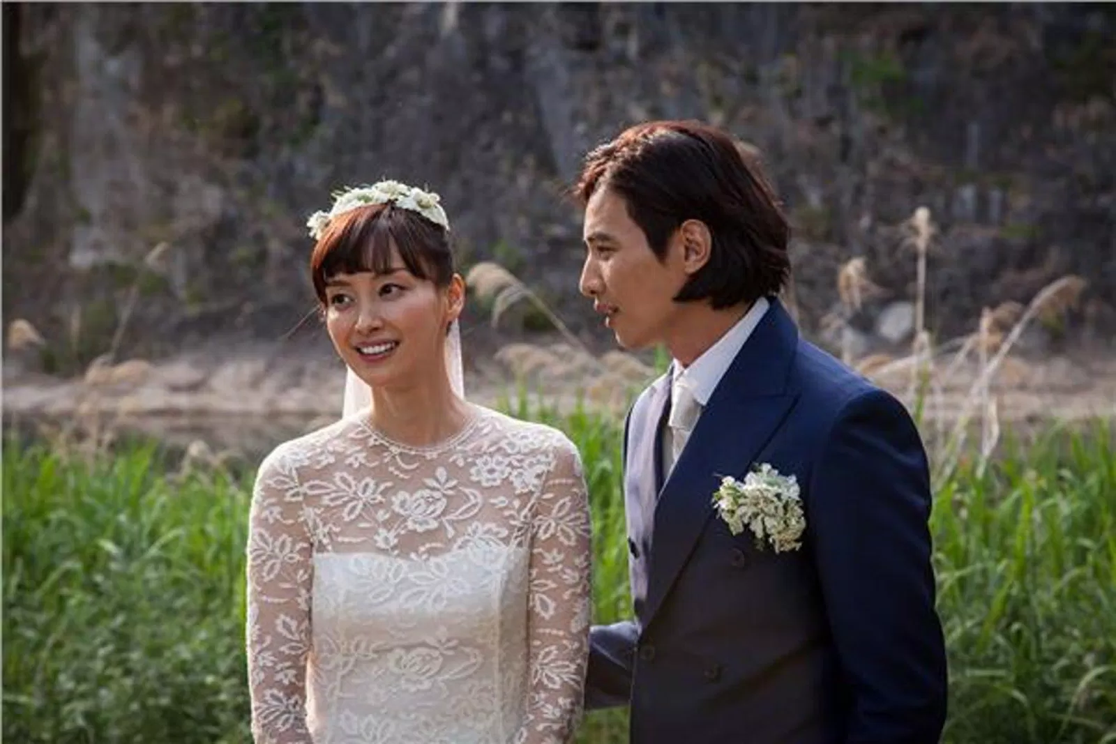 Lee Na Young bên người chồng điển trai Hyun Bin. (Nguồn: Internet)