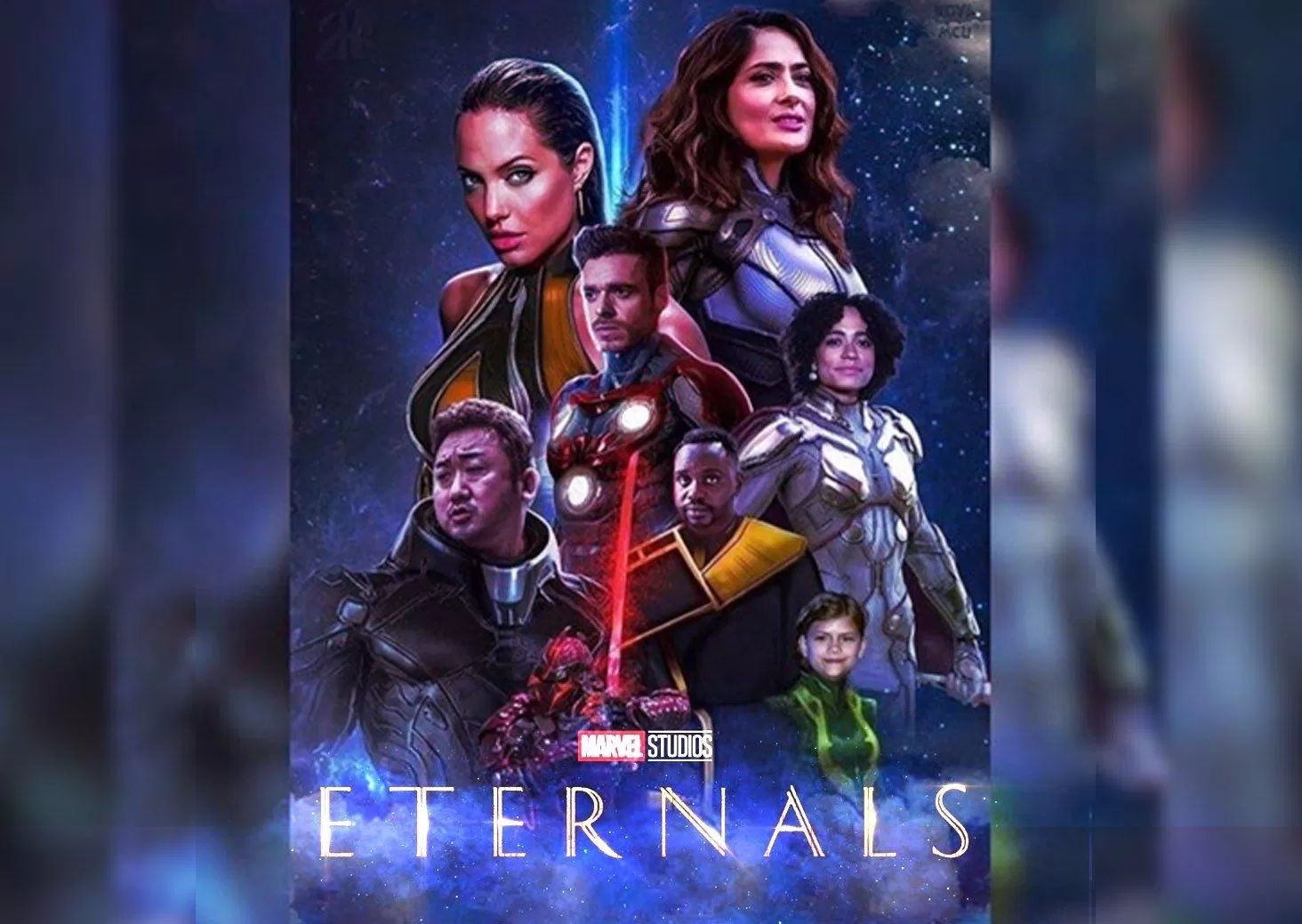 Dàn sao nhà Marvel sẽ lại quy tụ trong siêu phẩm Eternals (Ảnh: Internet).