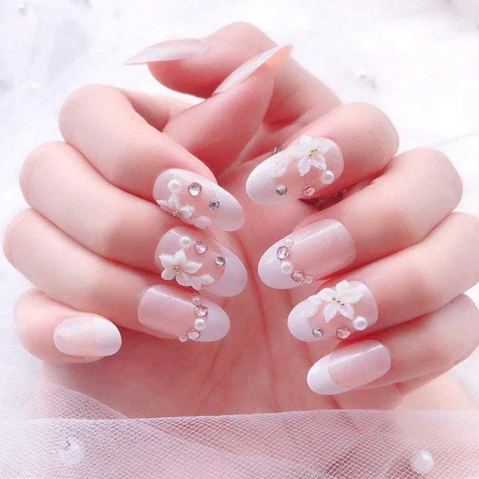 Mẫu nail Tết 2023 hot trend nhất. (Ảnh: Internet)