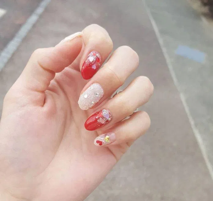 Mẫu nail Tết 2023 hot trend nhất. (Ảnh: Internet)