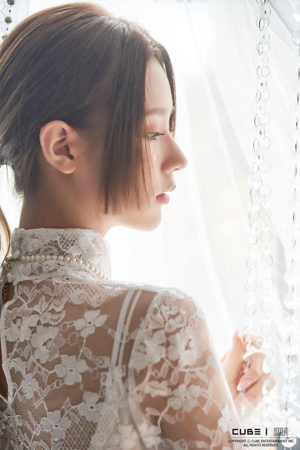 Chiếc mũi cực phẩm của Miyeon. (Nguồn: Internet)