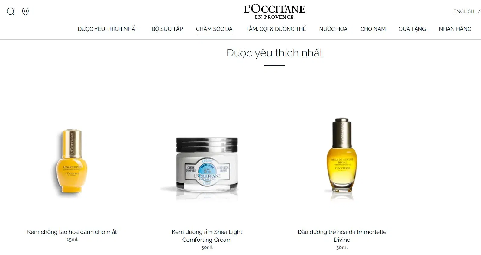 Các sản phẩm chăm sóc da L'occitane được yêu thích nhất. (nguồn: BlogAnChoi) Thương hiệu mỹ phẩm LOccitane - bí quyết dưỡng da thiên nhiên của phụ nữ Pháp các hãng mỹ phẩm thiên nhiên Loccitane my pham loccitane mỹ phẩm thiên nhiên của pháp thuong hieu my pham loccitane