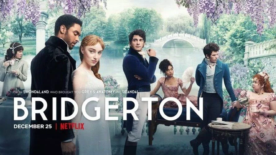 Poster của Series Bridgerton (Ảnh :Internet)