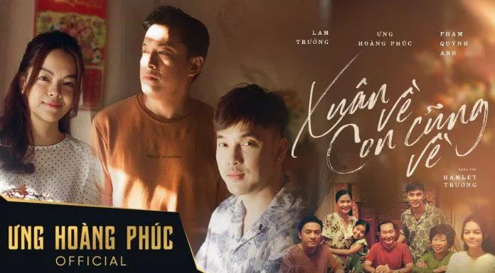 Lam Trường, Ưng Hoàng Phúc và Phạm Quỳnh Anh "hội tụ" trong 1 MV. (Ảnh: Internet)