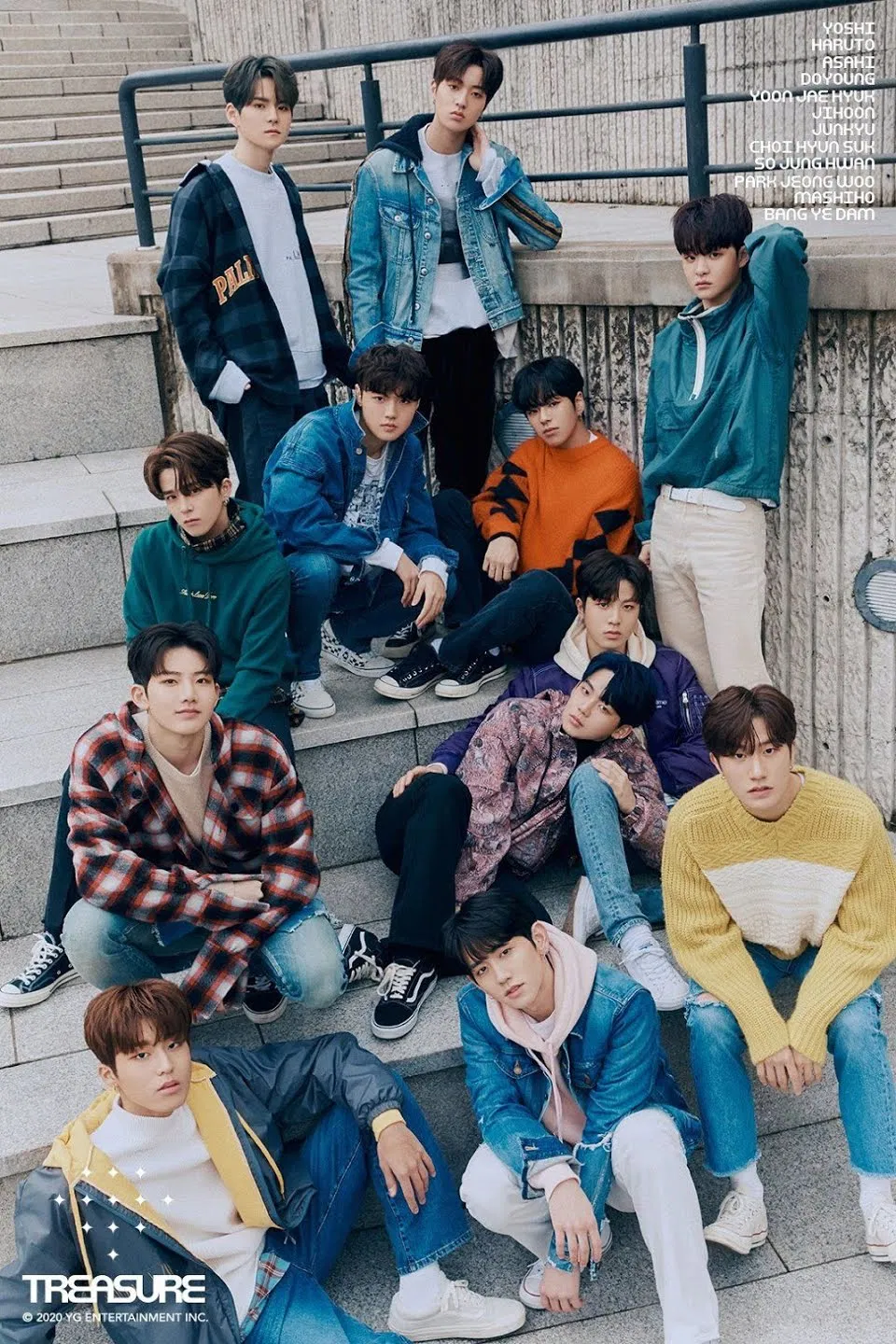 Nhóm nhạc nam Treasure (Ảnh: Internet)