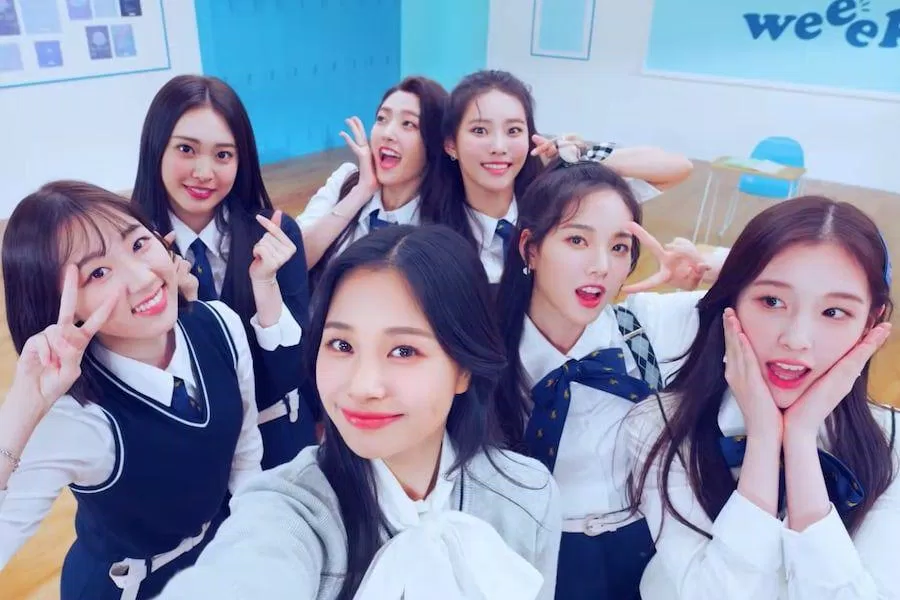 Nhóm nhạc nữ WEEEKLY (Ảnh: Internet). Nhóm nhạc nữ WEEEKLY (Ảnh: Internet).