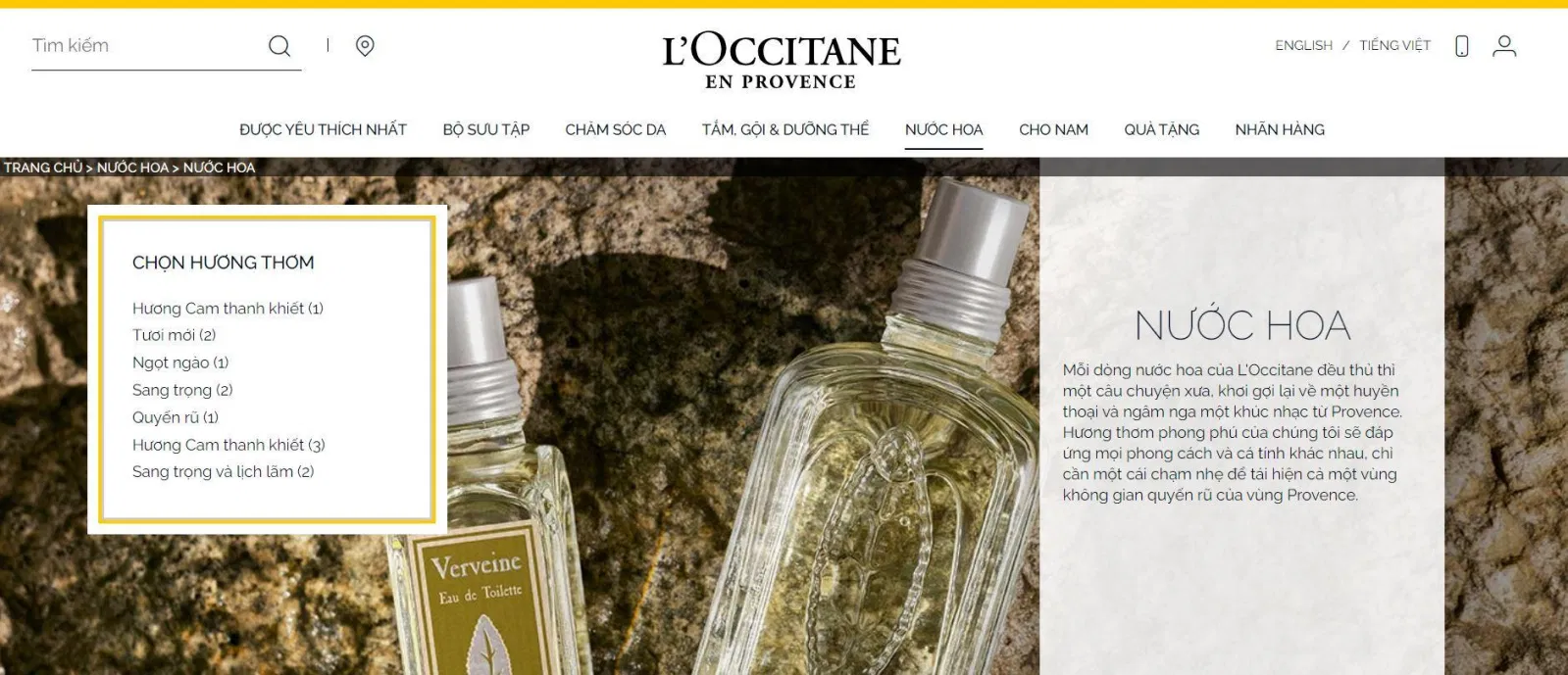 Thương hiệu mỹ phẩm LOccitane - bí quyết dưỡng da thiên nhiên của phụ nữ Pháp các hãng mỹ phẩm thiên nhiên Loccitane my pham loccitane mỹ phẩm thiên nhiên của pháp thuong hieu my pham loccitane