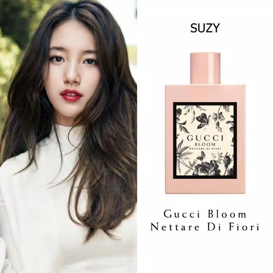 "Tình đầu quốc dân" yêu thích mùi hương trầm, chín chắn của nước hoa Gucci. (Ảnh: Internet)