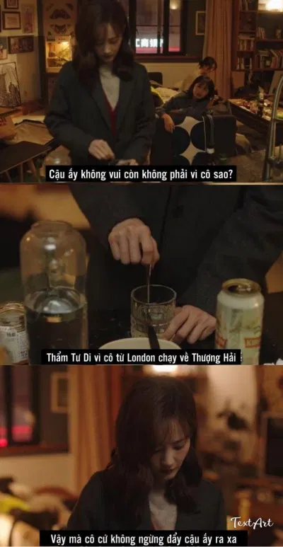 Người có thể khiến Thẩm Tư Di đau lòng và tổn thương, chỉ có Lục Khả. (Ảnh: BlogAnChoi)