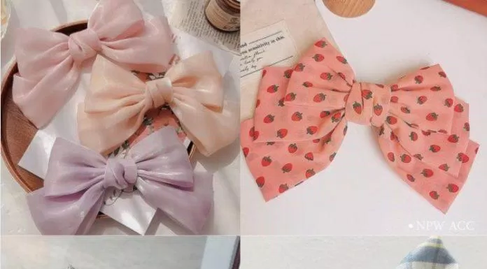 Nơ bản to trendy nhất năm (Nguồn: BlogAnChoi) Nơ bản to trendy nhất năm (Nguồn: BlogAnChoi)