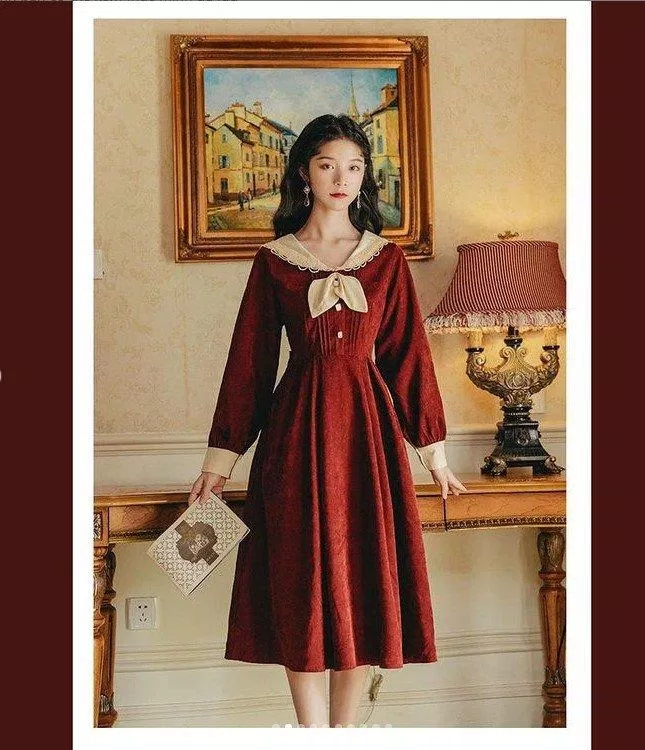 Cổ điển một chút với kiểu váy vintage (Nguồn: BlogAnChoi)