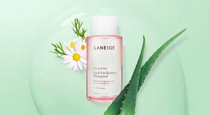 Thành phần nước tẩy trang mắt môi Laneige. (nguồn: internet)