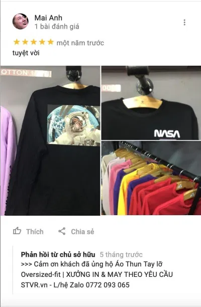 Review Áo Thun Tay Lỡ Oversized-fit® Tshirts (STVR) (Ảnh BlogAnChoi) Review Áo Thun Tay Lỡ Oversized-fit® Tshirts (STVR) (Ảnh BlogAnChoi)