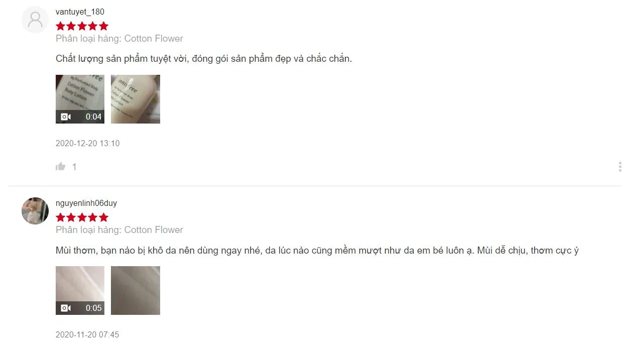 Review sữa dưỡng thể nước hoa Innisfree My Perfumed Body Lotion. (nguồn: BlogAnChoi) Review sữa dưỡng thể nước hoa Innisfree My Perfumed Body Lotion. (nguồn: BlogAnChoi)