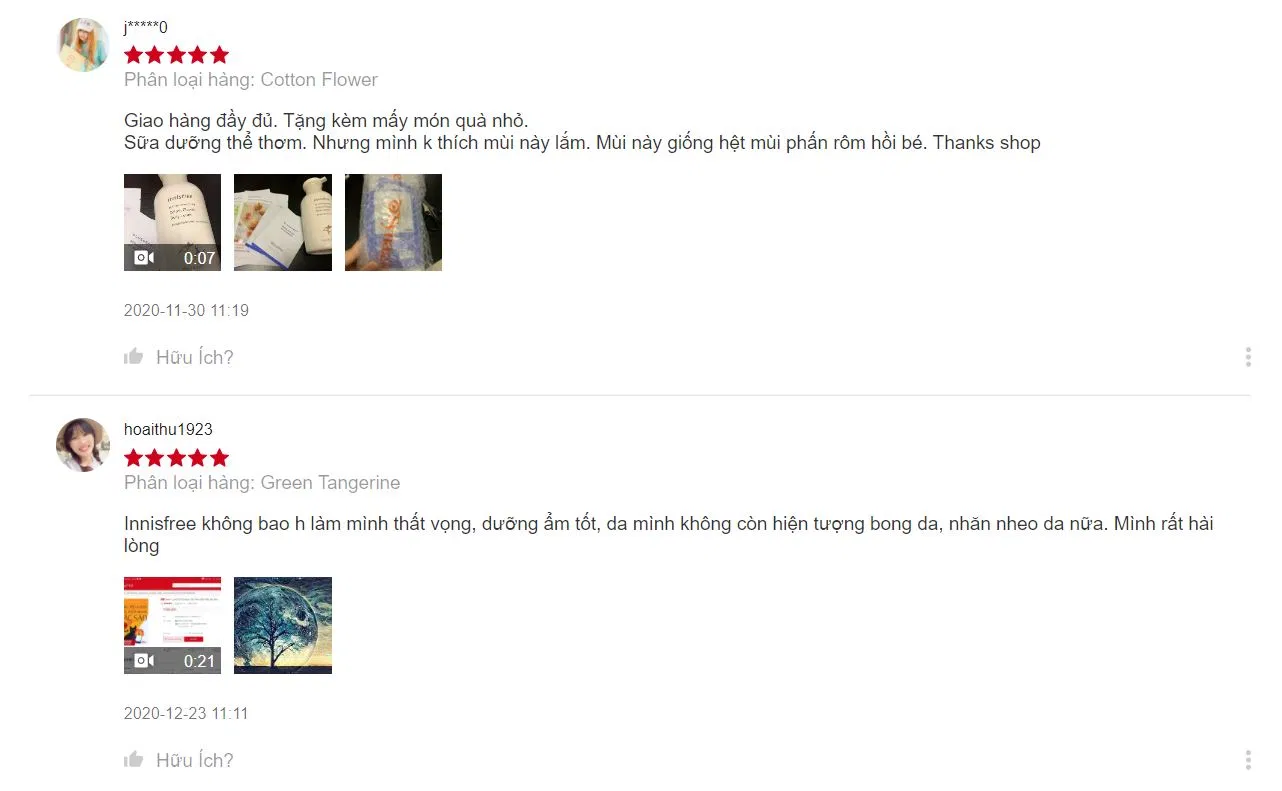 Review sữa dưỡng thể nước hoa Innisfree My Perfumed Body Lotion. (nguồn: BlogAnChoi) Review sữa dưỡng thể nước hoa Innisfree My Perfumed Body Lotion. (nguồn: BlogAnChoi)