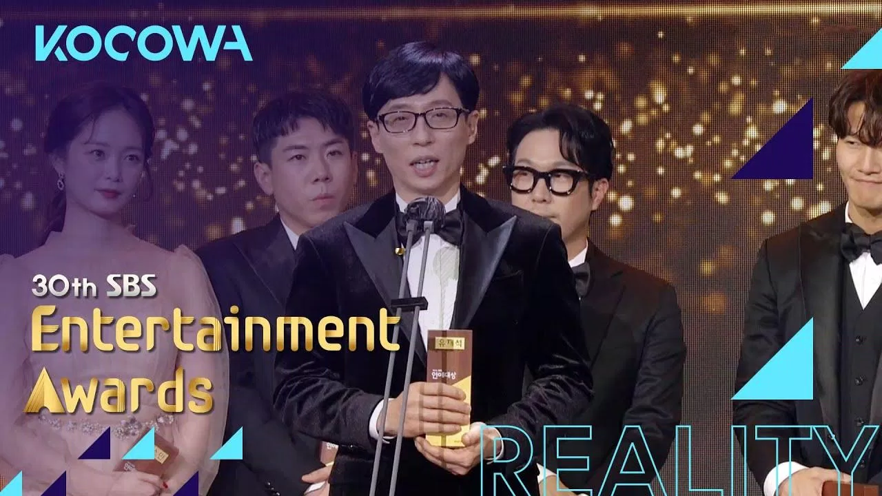 Các thành viên Running Man tại SBS Entertainment Awards 2020 . ( Ảnh : Internet )