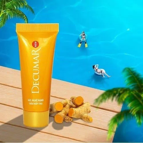 Gel nghệ nano trị mụn Decumar phù hợp với da mụn do tiết dầu nhiều. (Ảnh: Internet).