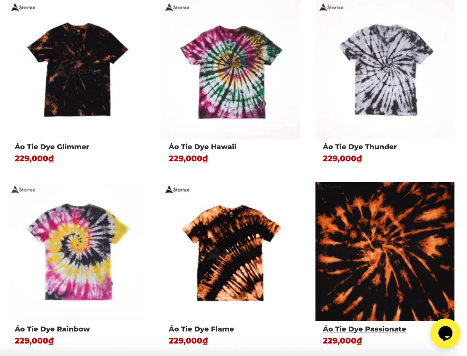 Các sản phẩm áo thun in hình của STARTee Hà Nội (Ảnh STARTee Hà Nội)