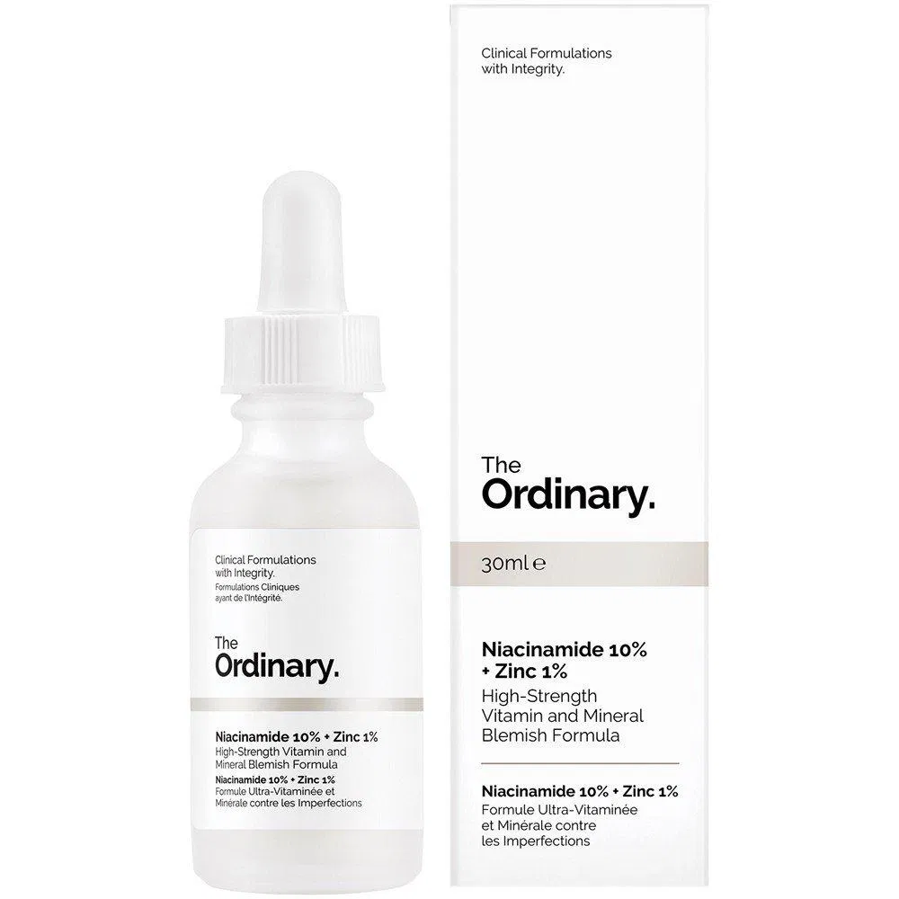 Serum trị thâm The Ordinary Niacinamide 10% + Zinc 1% trị thâm mụn, sáng da ( Nguồn: internet)