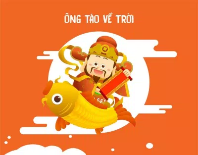 Ngày 23 tháng Chạp là ngày Táo quân về trời. (Ảnh: Internet)