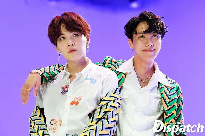Suga và J-Hope là những người anh em thân thiết. (Ảnh: Internet)