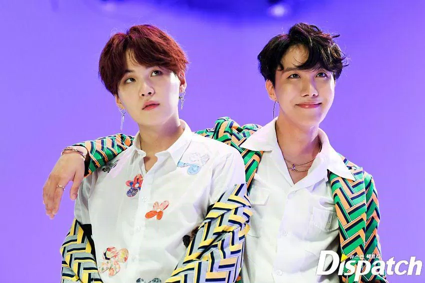 Suga và J-Hope là những người anh em thân thiết. (Ảnh: Internet)