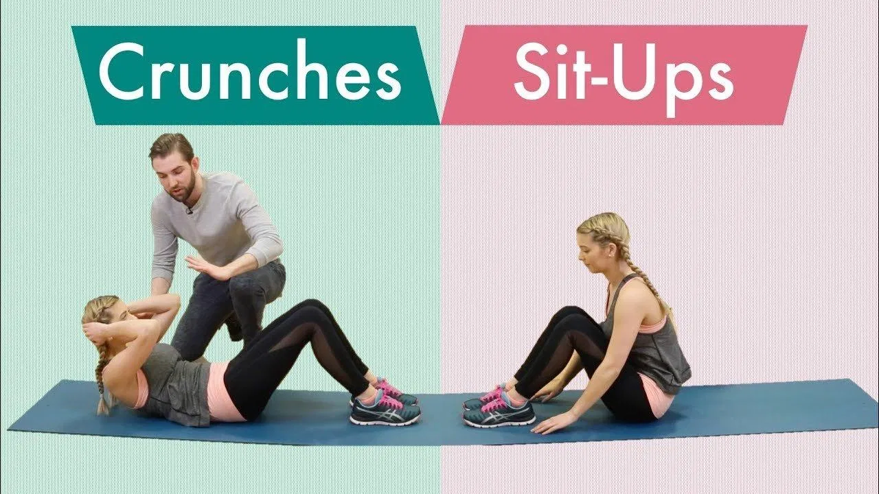 Crunch và sit up chỉ là 2 trong số rất nhiều bài tập cơ bụng khác nhau nhé (Ảnh: Internet). Crunch và sit up chỉ là 2 trong số rất nhiều bài tập cơ bụng khác nhau nhé (Ảnh: Internet).