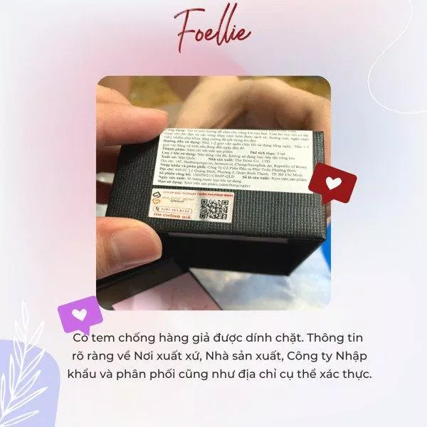 Sản phẩm có tem dán chống hàng giả của công ty Phương Bình Group. (Nguồn: Internet)