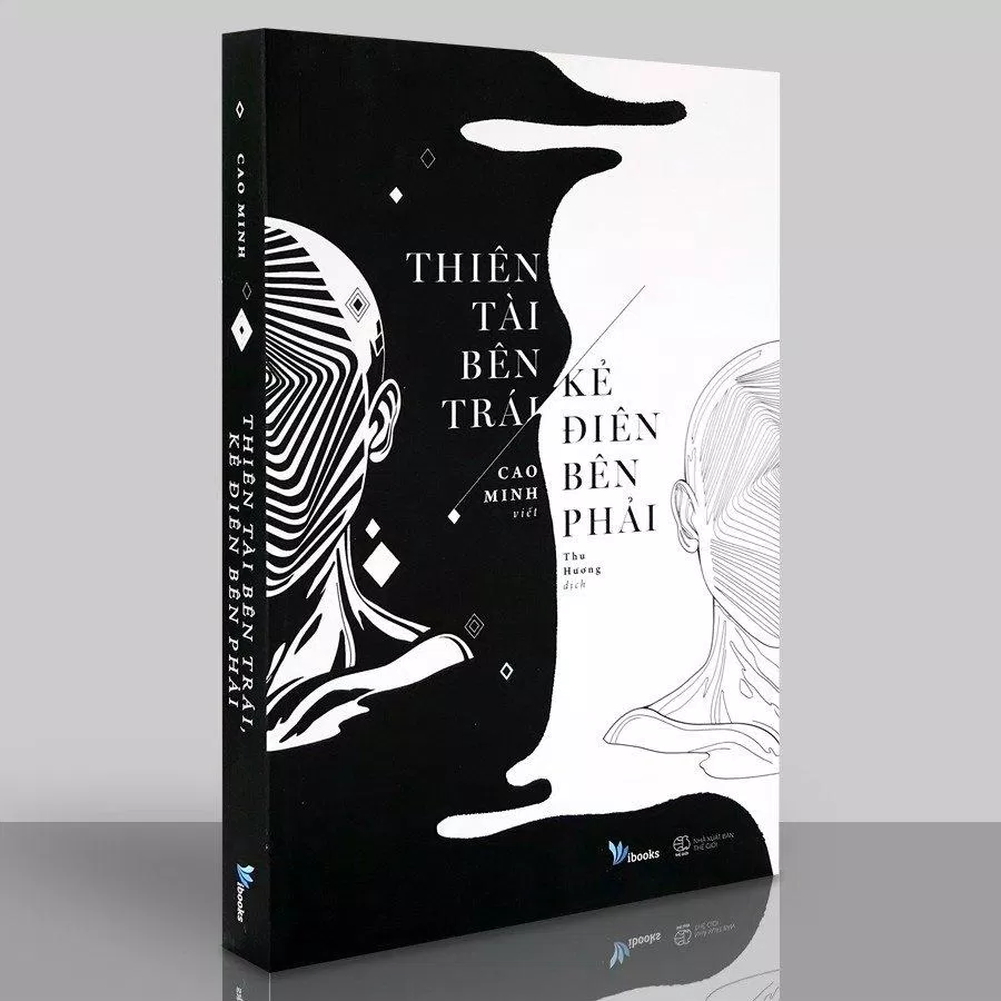 Bìa cuốn sách Thiên Tài Bên Trái, Kẻ Điên Bên Phải (Nguồn: Internet).